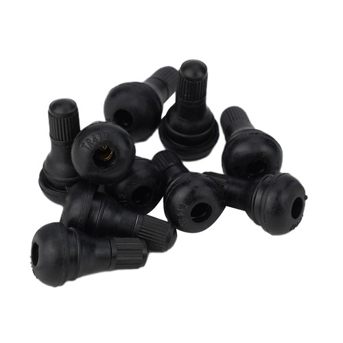 Tire Valve Stems 10pcs TR412 7.5mm Tubeless Nozzle With Valve Core Rubber+Copper - Picture 5 of 12