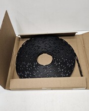 1102-2 Firm-flex tree Tie, 1" X 100' ft., Black. New!