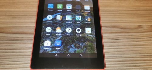 Amazon Fire 7 (7th Generation) 7" 8GB Wi-Fi Tablet - RED - Picture 2 of 8