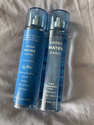 (2) Under Water Oasis Bath & Body Works
