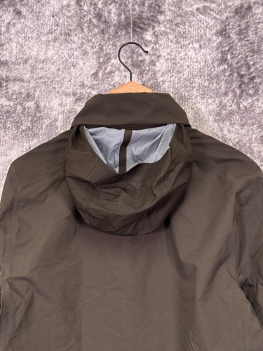 Lululemon Storm Field Jacket Medium Mens Green Utility Full Zip Hooded - Picture 5 of 9