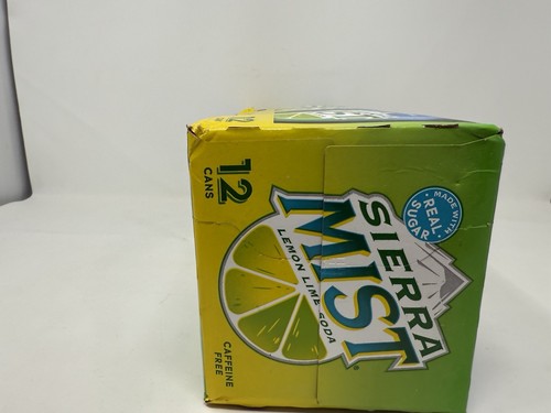 Confezione 12 Barattoli Sierra Mist 12 FL OZ Soda Aromatizzata Limone Lime SOLO ESPOSIZIONE SCADUTA!! - Foto 10 di 12