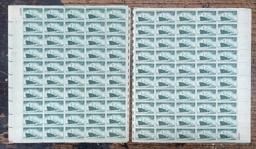 Scott #939, 3c U. S. Merchant Marine in WWII, Mint sheet of 50, MNH - Picture 3 of 4