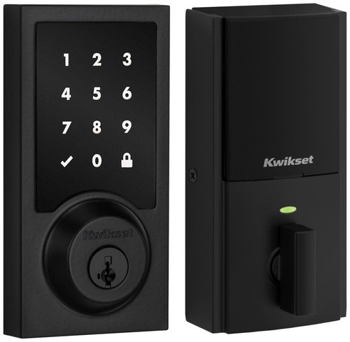 Kwikset 918CNTZW700-S Home Connect Contemporary Keyless Entry - Nickel - Picture 3 of 12