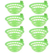 8pcs Plastic Bird Nests: Bird Nesting Bowls - Pigeon Bowl Breeding Hatching