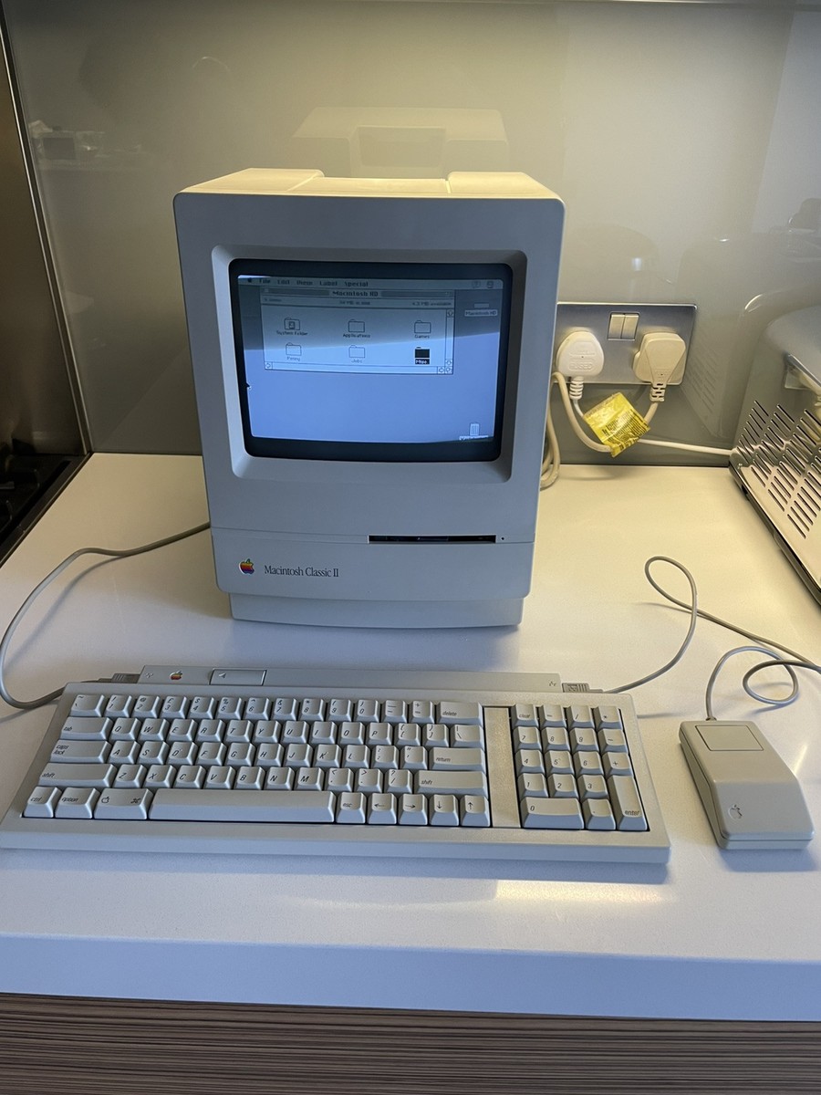 Macデスクトップ Apple Macintosh Classic II Vintage Apple Macintosh Classic II Working | eBay UK