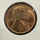 1929 Lincoln Wheat Cent Uncirculated RB F6118