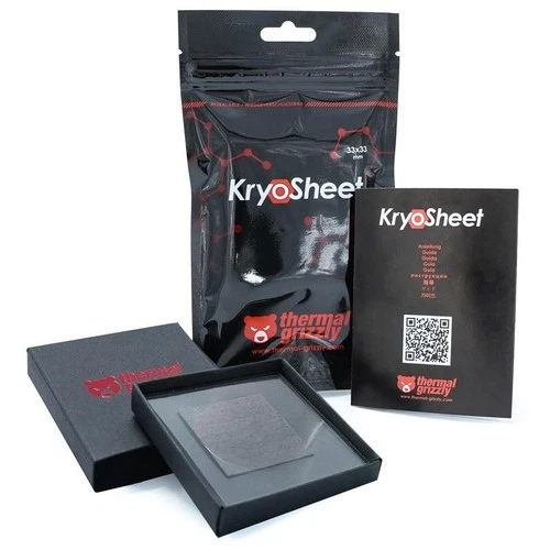 Thermal Grizzly KryoSheet Thermal Pad, 33 x 33mm