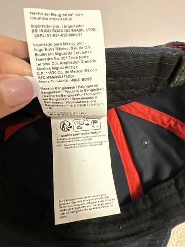 Baseballmütze Mütze Hugo Boss dunkelblau. Einheitsgröße, verstellbar - Bild 11 von 11
