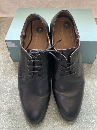 Thomas Clark Mens UK 10 Size Black Leather “Silwood” Oxford Lace Up Shoes - Picture 7 of 11