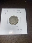 1912 S Barber Dime. $7