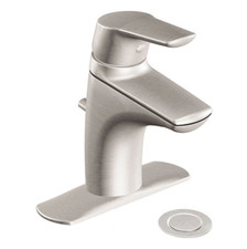 Moen Method Chrome One-Handle Low Arc Bathroom Faucet 6810BN 