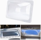 18" X 26" RV Skylight Cover Camper RV Skylight Outer Dome Fit 14" X 22" CLEAR