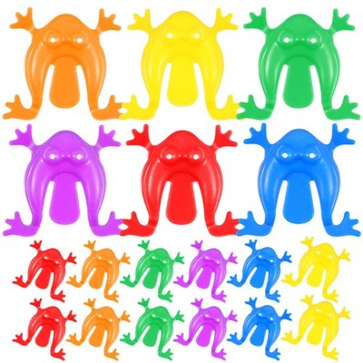 20 Pcs Hüpfer Spielzeug Tierspielzeug Für Kinder Plastikfroschspielzeug