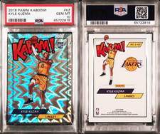 2018-19 Panini KABOOM! #KZ Kyle Kuzma Lakers RC Rookie SSP Case Hit PSA 10