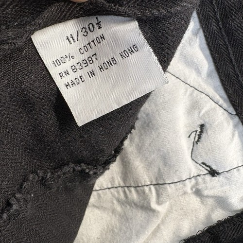 Blaze Jeans Womens 11/30.5 (29x35) Black Bareback Western Cowgirl High Rise - Picture 8 of 11