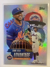 2025 Topps Chrome Francisco Lindor #HA-17 Home Field Advantage SSP Case Hit Mets
