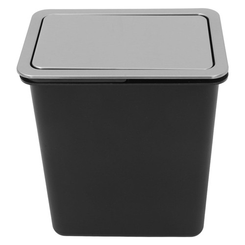 Pattumiera da incasso in acciaio inox coperchio controsoffitto coperchio spazzatura incorporato - Foto 10 di 12