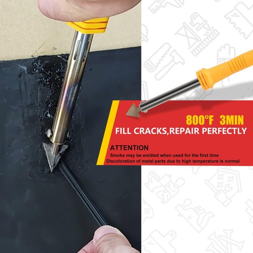 Plastic Welder, 2 in 1 Plastic Welding Kit, 1000PCS Hot Stapler Plastic Repai... - Picture 3 of 6