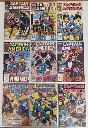 Capitán América #242-454 Lote Completo 275 354 1er Agente de EE. UU. ALTO GRADO Promedio Casi Nuevo 9.4 - Imagen 15 de 24