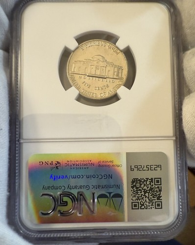 1997-P Jefferson Nickel NGC MS66 6 Full Steps Better Grade - Picture 2 of 3