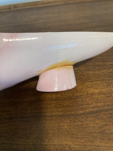 Vintage Conch Sea Shell Serving Bowl Dish With Spoon 8” Spoon Rest Trinket Dish - Picture 8 of 14