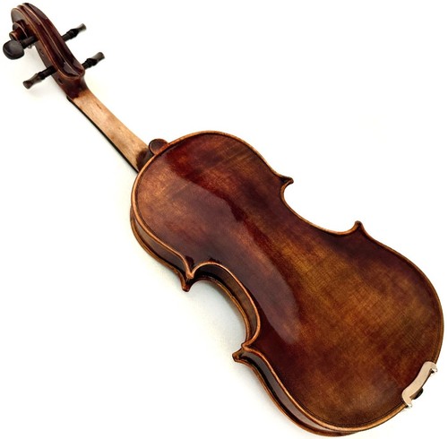 T21+ Master Antique/Old Strad Style Violin 1/8 Choice European Wood Sweet Sound - Bild 10 von 10