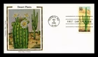 Dr Jim Stamps Colorano Silk Cachet First Day Cover Saguaro Cactus Desert Plants
