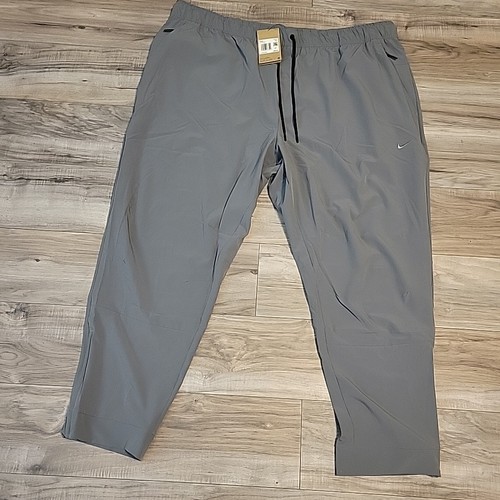 Nike Unlimited Dri-FIT Zippered Cuff Versatile Pants Mens 4XL Gray NEW $90 - Picture 2 of 14