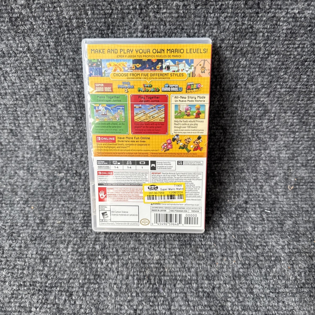 2 新品未開封 Super Mario Maker 2 Super Mario Maker 2 Nintendo Switch Brand New Factory Sealed