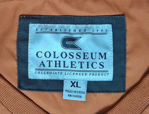 *VINTAGE* Size XL - TEXAS LONGHORNS Colosseum Pullover Mesh Lined Jacket *RARE* - Picture 8 of 9