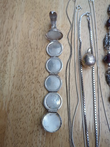 Job Lot Of 925 Silver - Picture 2 of 8