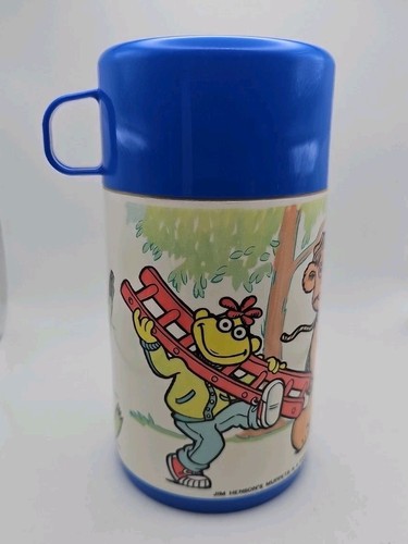 LONCHERA VINTAGE 'LOS MUPPETS-FOZZIE BEAR' ¡con TERMO! Vintage - Imagen 12 de 16