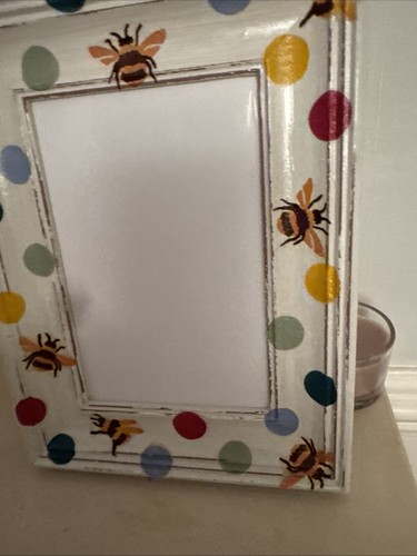 Emma Bridgewater inspirierte Hunde Tupfen und Bienen 4x6 Fotorahmen - Bild 3 von 3