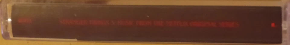 Stranger Things: Season 3 Soundtrack Cassette [US Rls] Like New (2019) Rare - Image 3 of 4