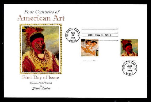 AMERICAN ART PRESS SHEET FIRST DAY COVERS - VERTICAL GUTTER PAIR SET - Picture 4 of 5