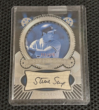 2004 Upper Deck Etchings Etched in Time Steve Sax #ET-SS /375