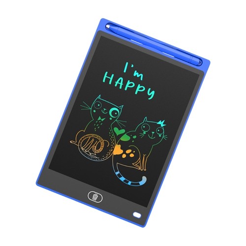 Reusable 8.5inch LCD Writing Pad Drawing Tablet Handwriting Children Portable - Afbeelding 7 van 12