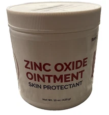 Dynarex Zinc Oxide Ointment Skin Protectant No. 1192 15 Oz