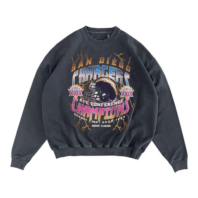 #ad San Diego Chargers Champions graphic black color Sweatshirt men women KV21377 $36.99