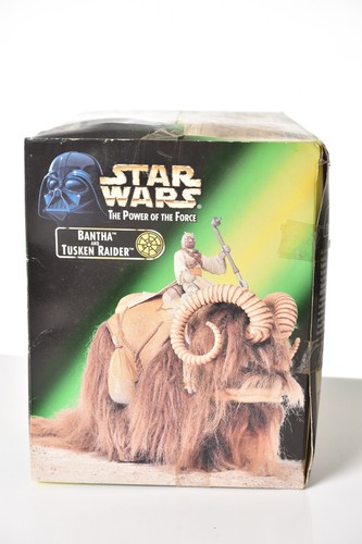 Star Wars Power of the Force Bantha and Tusken Raider 1998 Action Figue - Picture 6 of 8