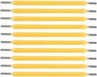 10Pcs Yellow Edison Bulb LED Filament Lamp Parts DC3V DC12V Chip 