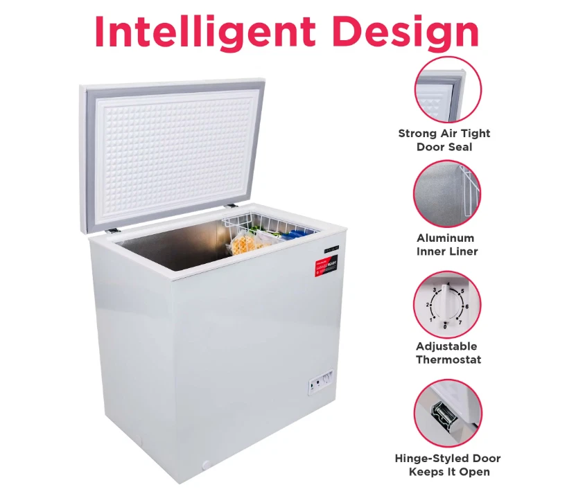 [OFERTA] Frigidaire 7,0 Cu. ft. Congelador de pecho, EFRF7003, blanco - ¡de EE. UU.!! Foto 4 de 4