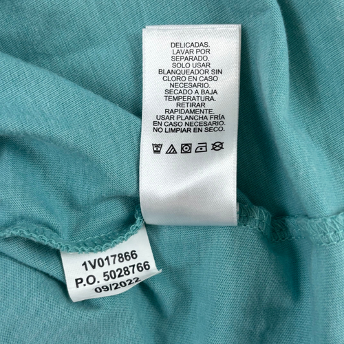 Camiseta para hombre Vineyard Vines manga larga gráfico dunas azul claro talla mediana - Imagen 8 de 8