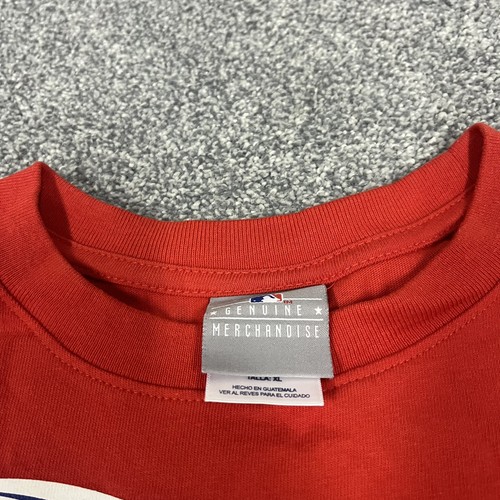 Ryan Howard #6 Philadelphia Phillies Red Player MLB T-shirt uomo grande B26 - Foto 3 di 9