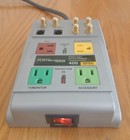 Monster Home Theater Powercenter 400, Surgeguard Protection, Power Strip Labeled