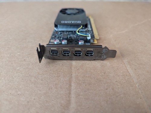 DELL NVIDIA QUADRO P1000 4GB GDDR5 4X MINI-DP VIDEO GRAPHICS CARD - Picture 4 of 6