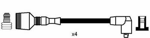 IGNITION CABLE KIT 8195 FOR ALFA ROMEO AR 33501 1.4L 4cyl 145 - Picture 3 of 11
