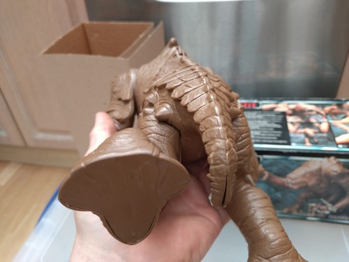 Vintage Star Wars Rancor Monster With Original Tri Logo ROTJ Box Boxed & Inserts - Picture 14 of 22