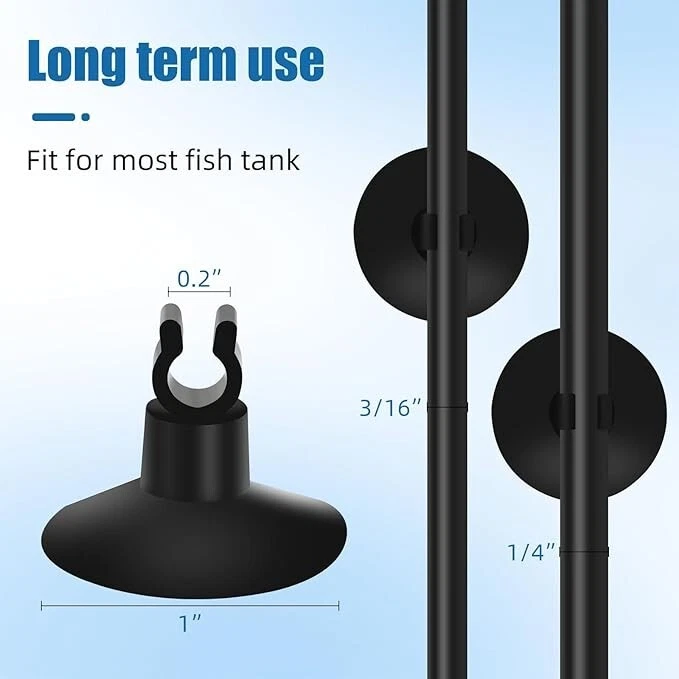 氧气管泵柔性软管水族箱航空管鱼缸25英尺 — 第 2/4 张图片